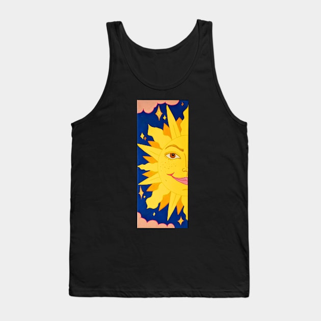 That 70s Hippie Sun Tank Top by julesceleste